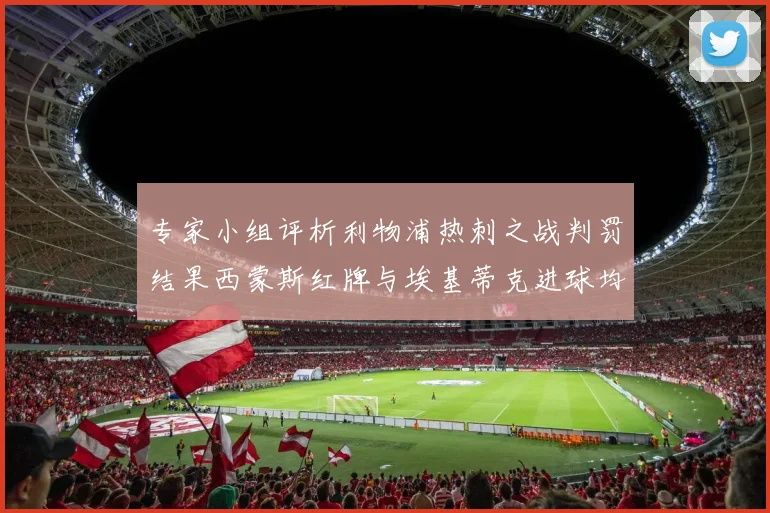 专家小组评析利物浦热刺之战判罚结果西蒙斯红牌与埃基蒂克进球均属合理
